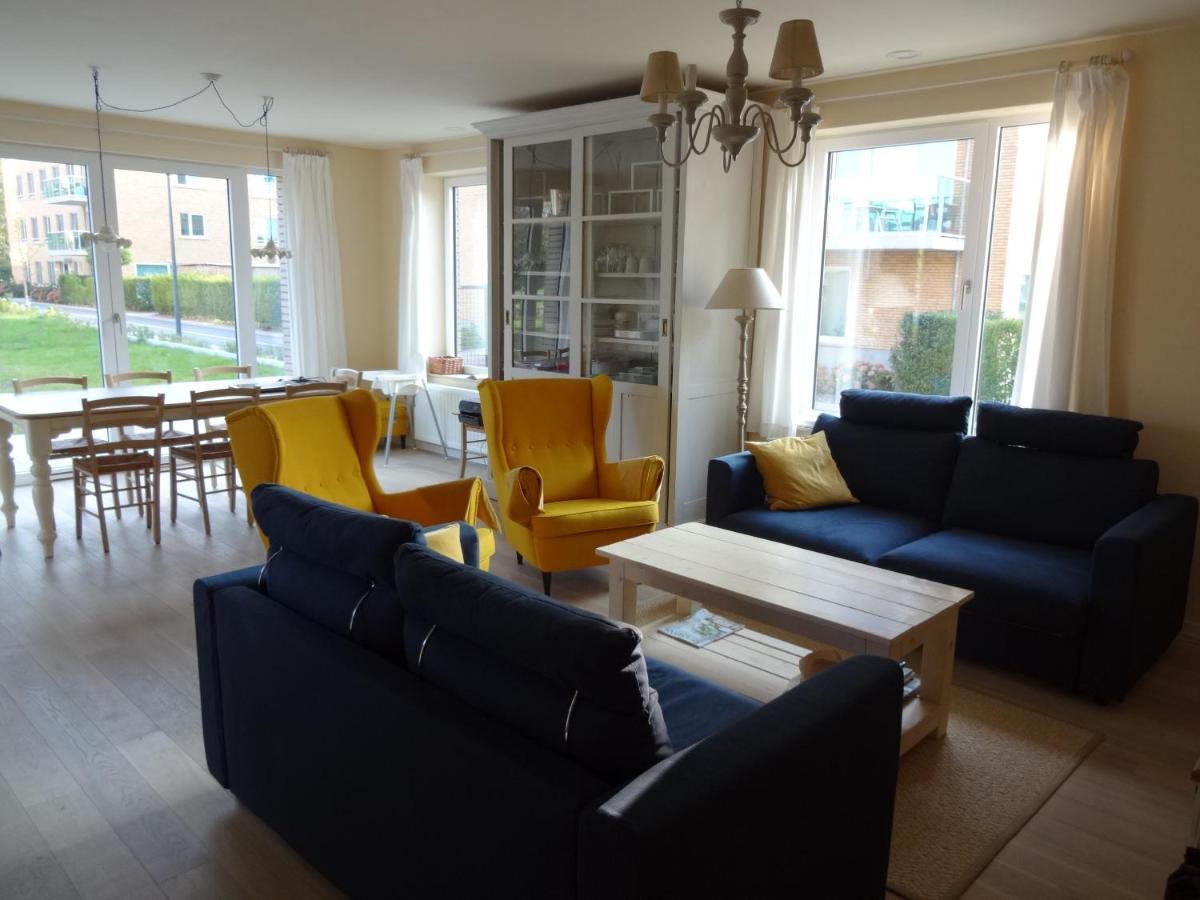 Bootsman Gelijkvloers Appartement Met Tuin En Autostaanplaats Oostende Eksteriør billede